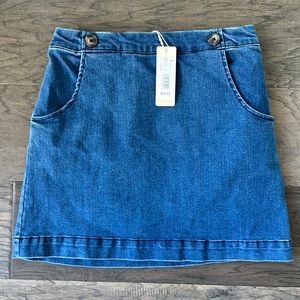CopperKey/ Dillards- girls large denim mini skirt